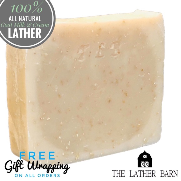 THE LATHER BARN Other - Plain Unscented 🐐 Goat Milk and Cream Lather